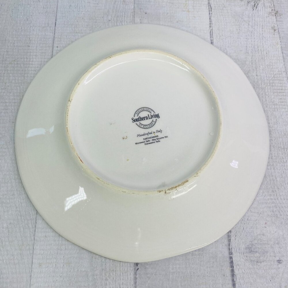 Southern Living ROOSTER Chicken Hand Crafted Italy Farmhouse Lunch Plate Set 5 - Picture 9 of 16